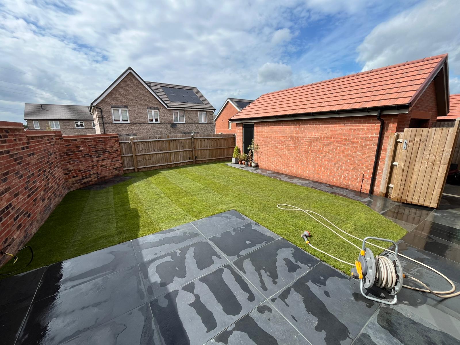 Professional patio installation